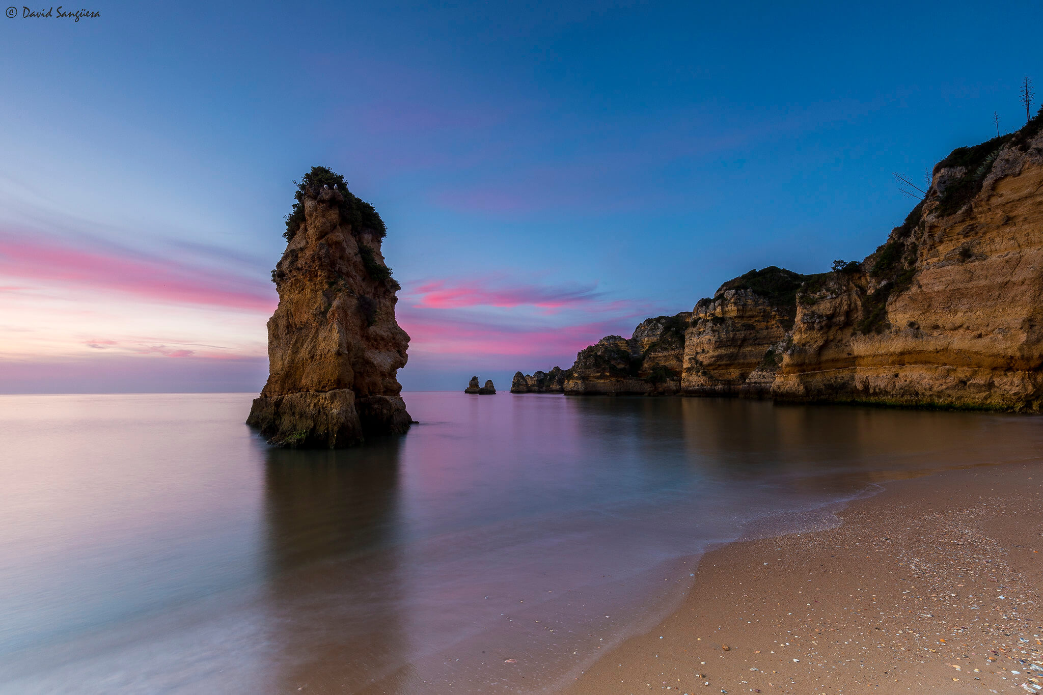 Beach in Portimão near Praia da Rocha